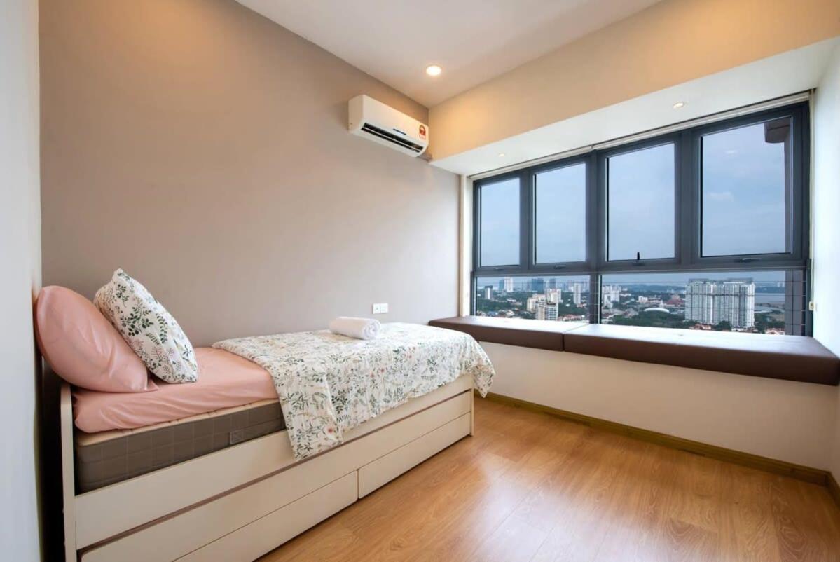 Comfy 3Br Apt In Danga Bay Free Parking Sea View Johor Bahru Exteriér fotografie