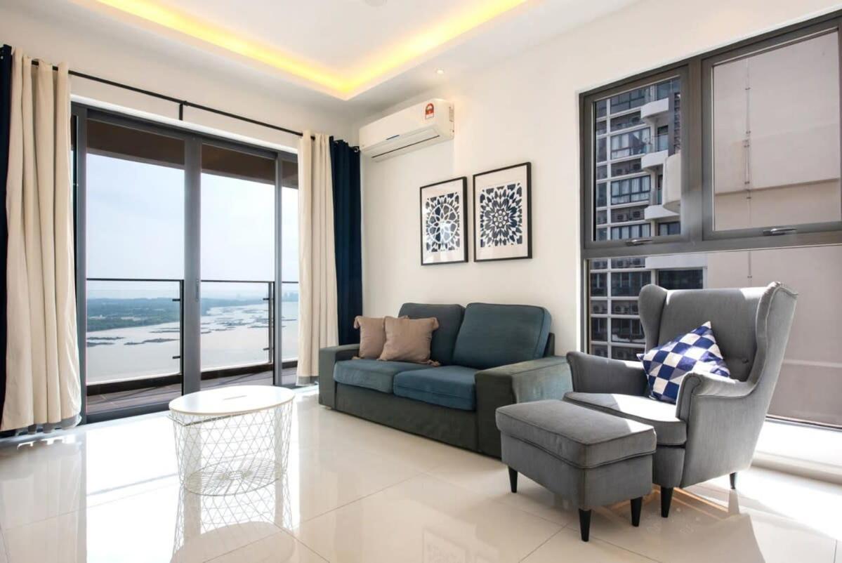 Comfy 3Br Apt In Danga Bay Free Parking Sea View Johor Bahru Exteriér fotografie