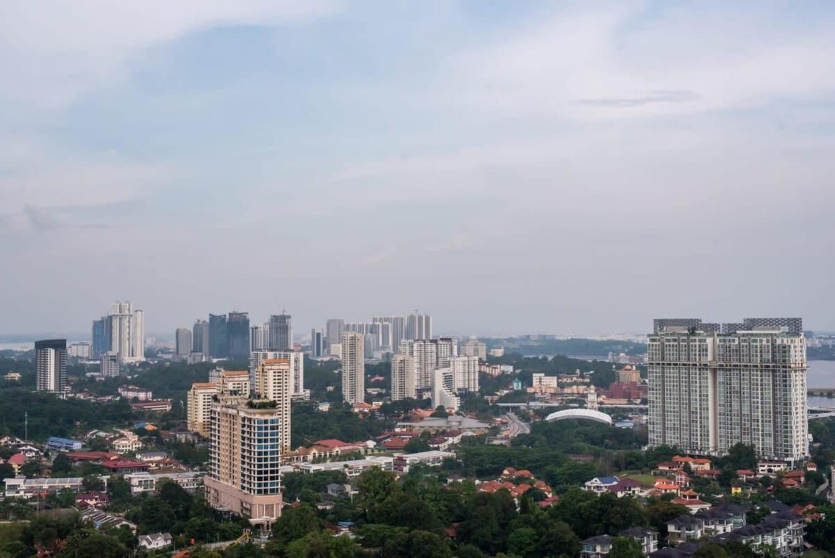 Comfy 3Br Apt In Danga Bay Free Parking Sea View Johor Bahru Exteriér fotografie